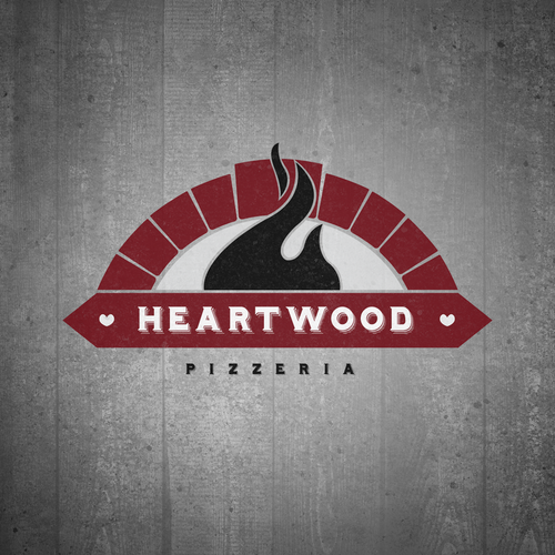 Pizza logo with the title 'Luxury Logo concept for Pizzeria'