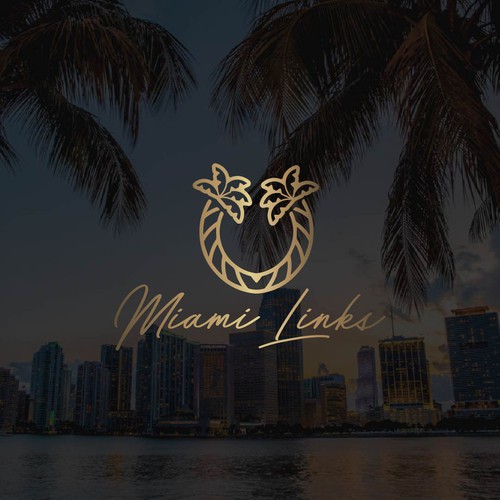 Necklace design with the title 'Logo concept for jewelry store'