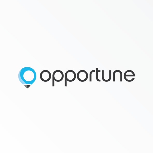 标题为“logo for Opportune”的提醒标志