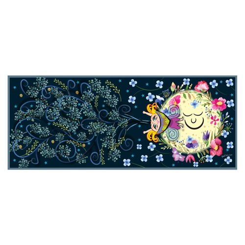 Mat design with the title 'A Kids Yoga Mat'