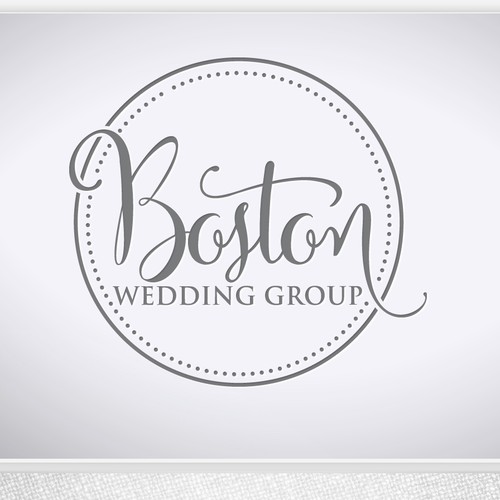 Script font design with the title 'Elegant logo for wedding company'