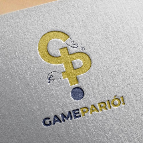 Board game design with the title 'Logo for Game company'