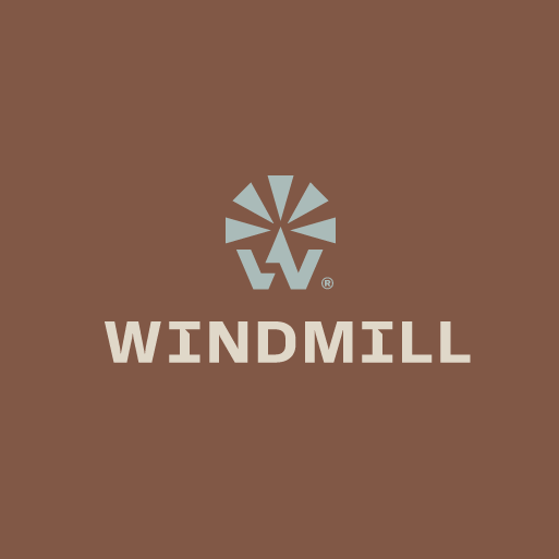 Accommodation logo with the title 'Windmill'