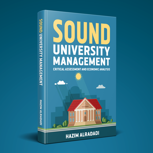 College book cover with the title 'Sound University Management'