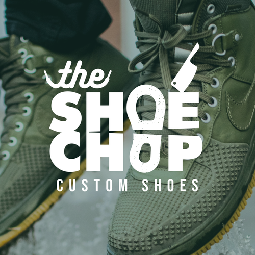 Streetwear design with the title 'Logo design for custom shoe shop '