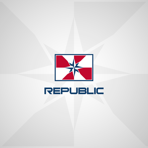Republic logo with the title 'Republic Wheels logo'