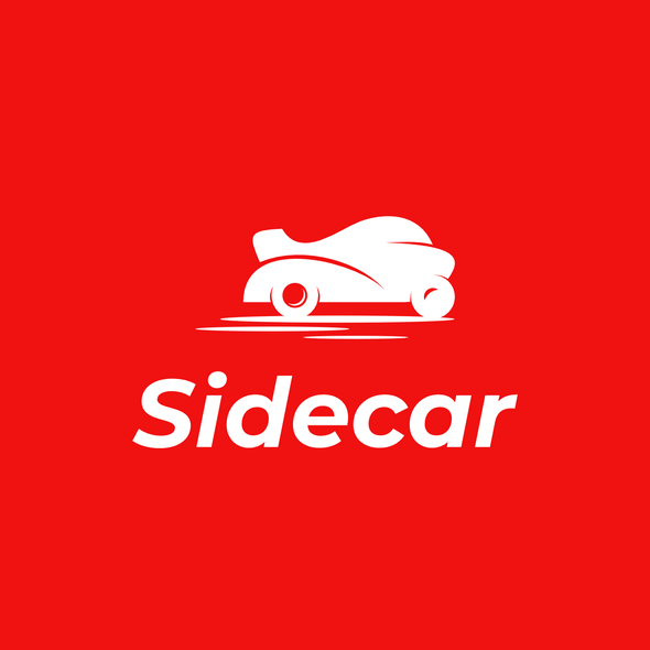 Motorbike design with the title 'Sidecar'