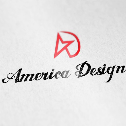 Dress logo with the title 'Create the next fashion icon, America Designer!!'