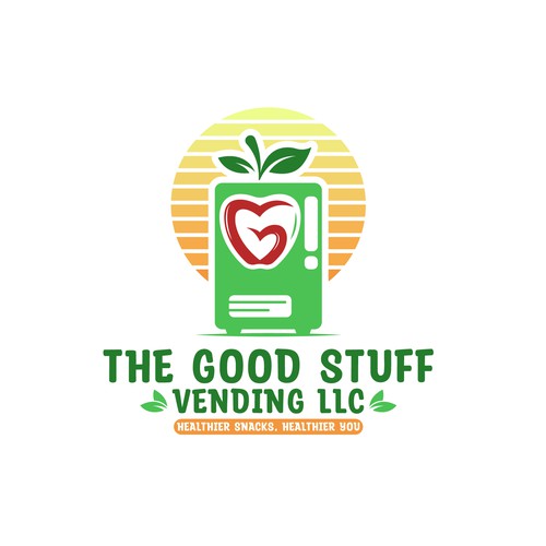 Vending logo with the title 'The Good Stuff Vending LLC'