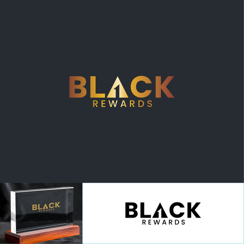Card logo with the title 'BLACK REWARDS'