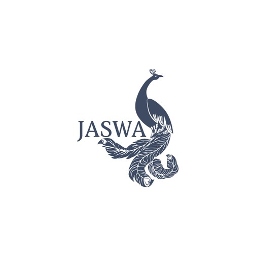 Family crest design with the title 'Jaswa'