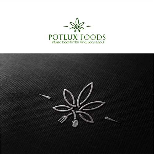 New design with the title 'PotLuxFoods'