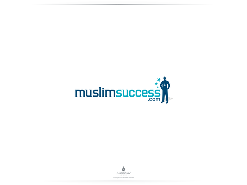 Success logo with the title 'For Muslim professional development, logo design'