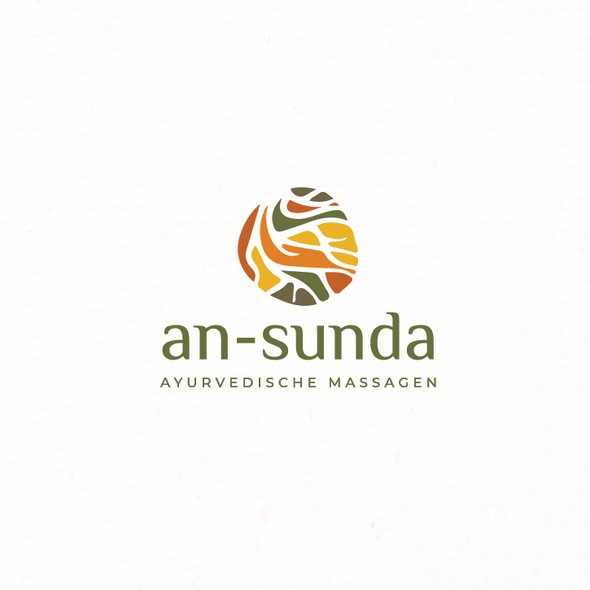 Ayurveda logo with the title 'Logo design for Holistic Alternative Medical Massage (Ayurveda)'