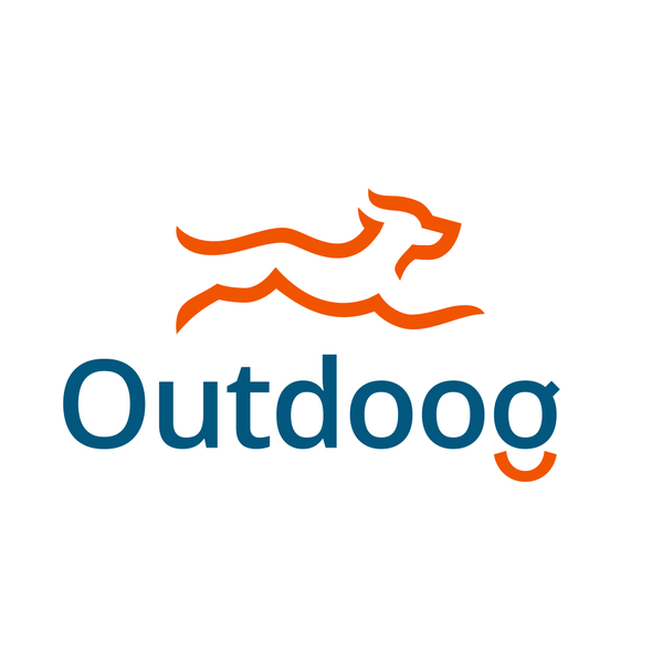 Nature logo with the title 'Outdoog'