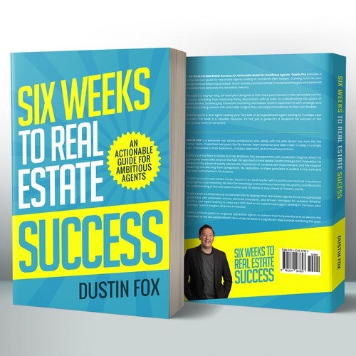 Real estate book cover with the title 'Six Weeks to Real Estate Success'