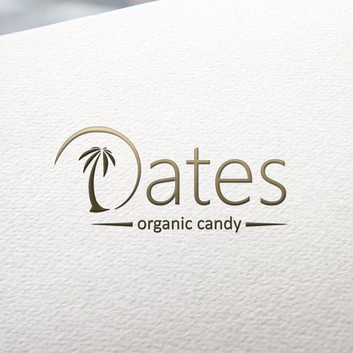 Candy brand with the title 'iDates logo design'