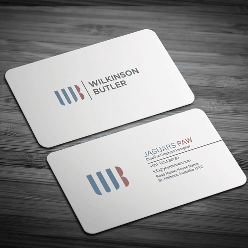 Download design with the title 'Business Card Contest'
