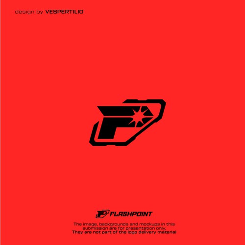 Design with the title 'Logo design for Flashpoint'