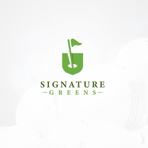 Hole logo with the title 'Shield Golf'