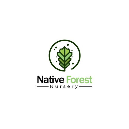 Nurse logo with the title 'forest'