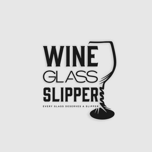 Glass brand with the title 'Need simple unique and creative logo design to capture attention of wine makers and drinkers'