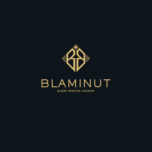 Watch design with the title 'Classy-Minimalist Logo for Blaminut Watch Co.'