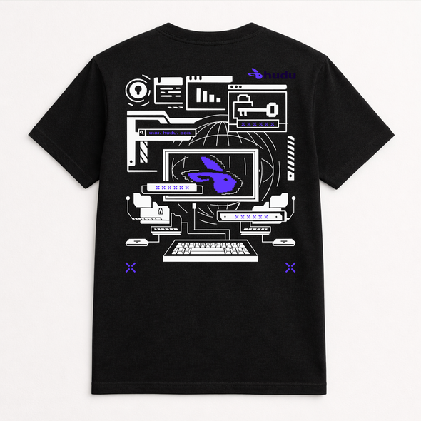 Illustrated t-shirt with the title 'IT illustration shirt design '