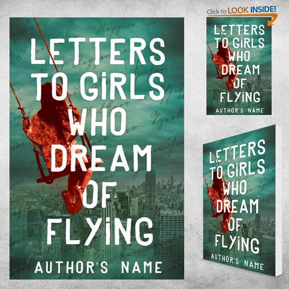 Dream design with the title 'Letters to Girls Who Dream of Flying'