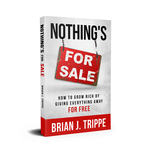 Financial book cover with the title 'Book Cover for "Nothing's For Sale"'