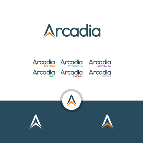 A design with the title 'Arcadia '