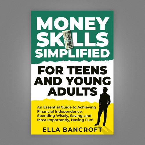 Management book cover with the title 'Money Skills Simplified for Teens and Young Adults'