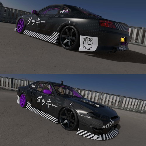 Pokémon design with the title 'Car wap - drift rocket'