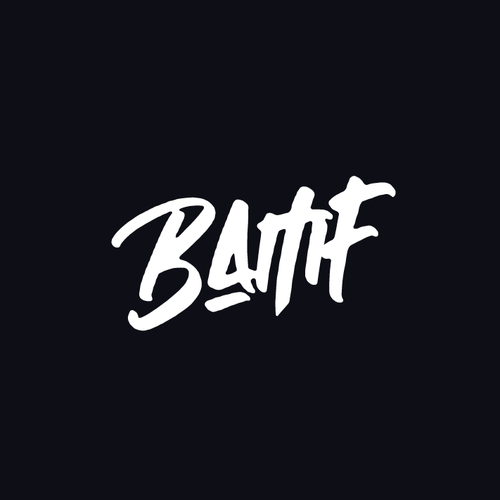 Gravity design with the title 'BAMF Logo'