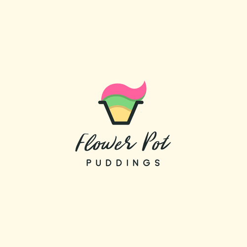 Delicious logo with the title 'Flower Pot Desserts'