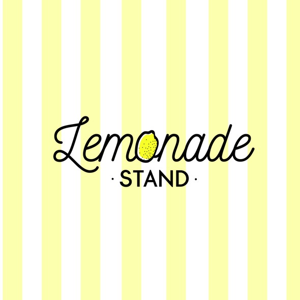 Lemonade logo with the title 'Logo Design for Lemonade Stand '