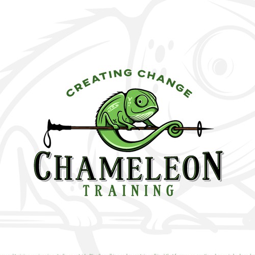 Training design with the title 'Logo for Nordic walking and mountain walking'