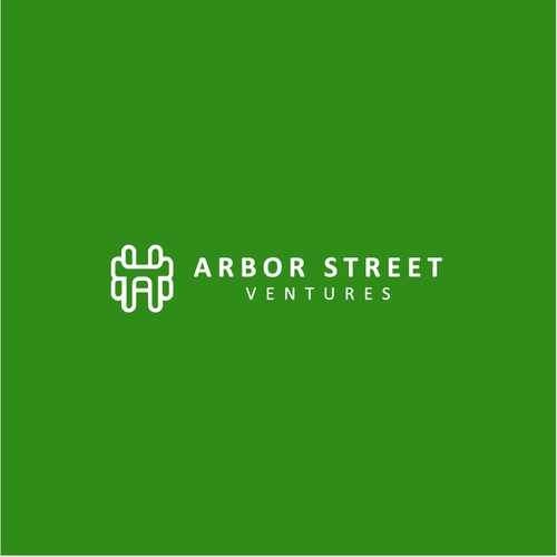 Venture logo with the title 'Arbor Street Ventures Logo Design'