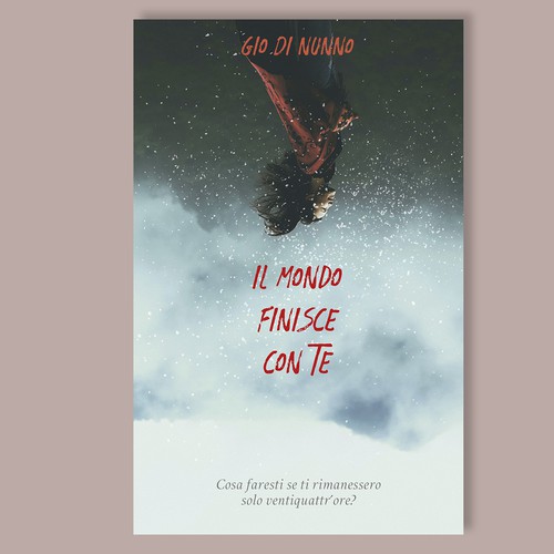 Dystopian book cover with the title 'Cover for a vaguely Sci-fi / Dystopian novel'