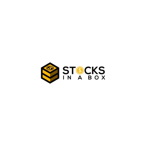 Stock logo with the title 'STOCKS IN A BOX'