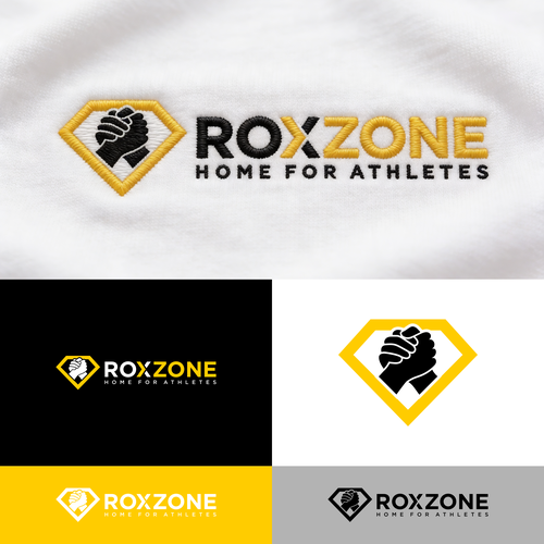 Athlete logo with the title 'Rox Zone'