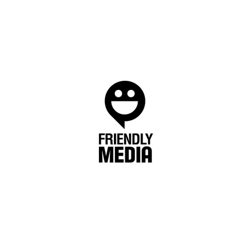 Bubble logo with the title 'FRIENDLY MEDIA'