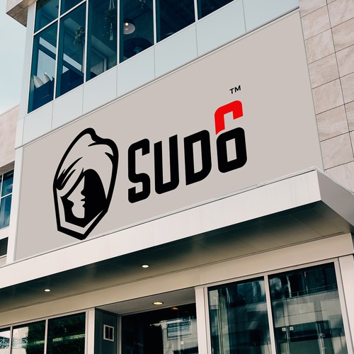 Cybersecurity brand with the title 'Hacker Logo for a Cyber Security Co.'