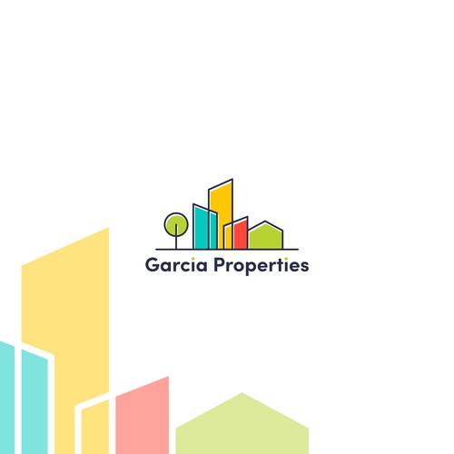 Town logo with the title 'Fun city logo design'