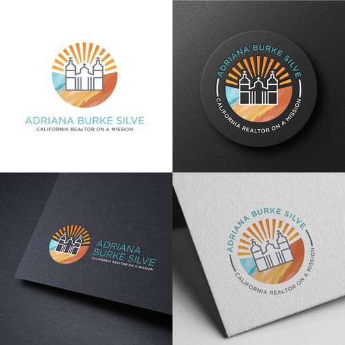 Multicolor logo with the title 'Adriana Burke Silva'