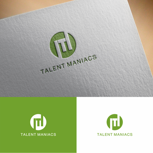 Marketing brand with the title 'Talent Maniacs'