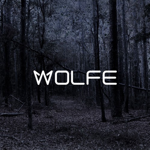 Electronic design with the title 'Wolfe Logo (proposal)'