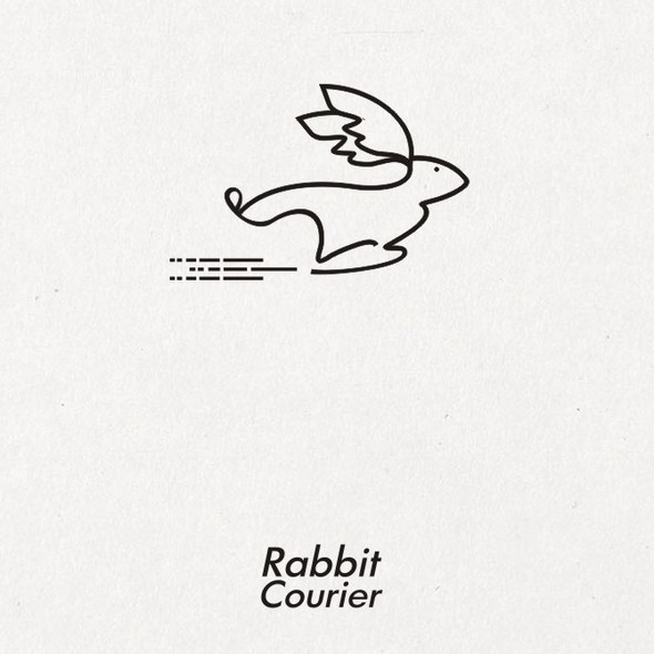 Speed brand with the title 'RABBIT COURIER'