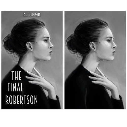 Profile design with the title 'Book cover'