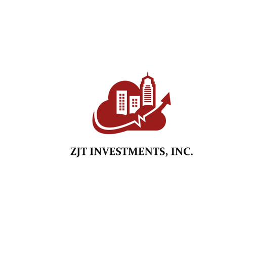 Real estate logo with the title 'ZJT INVESTMENTS, INC.'
